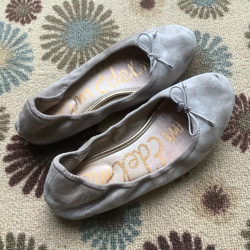 Sam Edelman Suede Ballet Flats